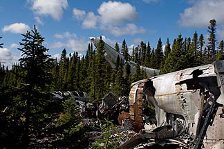 B-36H, 51-5729 wreckage in Labrador
