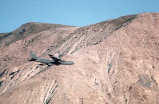 B-52G of the 320th Bomb Wing, Saline Valley, October 25, 1988