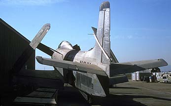 Douglas A2D Skyshark, Chino Airport on September 5, 1992