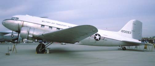 Douglas C-53 Skytrain, 41-20094 as 41-20093, Edwards Air Force Base, October 22, 1994