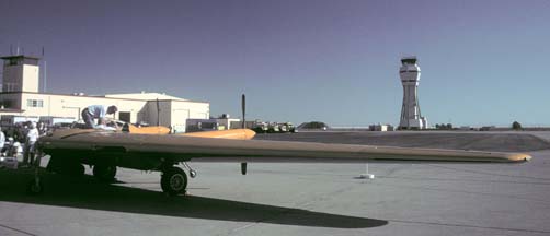 Northrop N9MB Flying Wing, N9MB at Edwards AFB on October 21, 1995