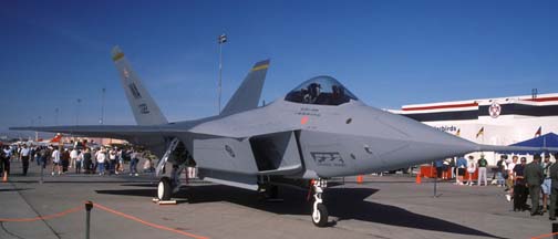 Pre-Production Lockheed-Martin F-22 Raptors