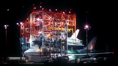 OV-101, Enterprise and 747-SCA, October 12, 1977