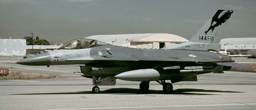 Lockheed-Martin F-16C, 83-144 of the 144th Fighter Wing at Fresno, California