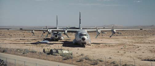 Douglas C-133A Cargomasters, N136AR and N201AR formerly of the Foundation for Airborne Relief
