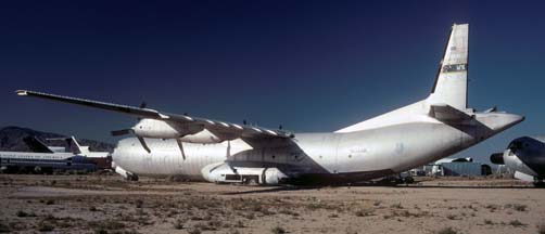Former military aircraft at Mojave, September 2001