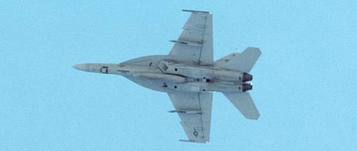 Boeing-McDonnell-Douglas F/A-18E Super Hornet of VFA-122 based at Lemoore NAS