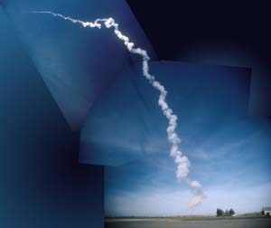 Delta-II launches Iridium satellites from Vandenberg AFB on February 11, 2002