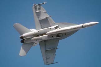 Boeing-McDonnell-Douglas F/A-18F Super Hornet of VFA-122 based at Lemoore NAS