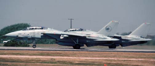 Grumman F-14D Tomcats, VX-30 #201 and #210