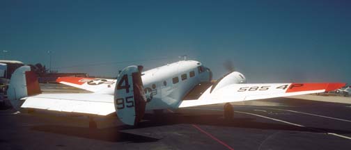 Twin Beech RC-45J, N75018