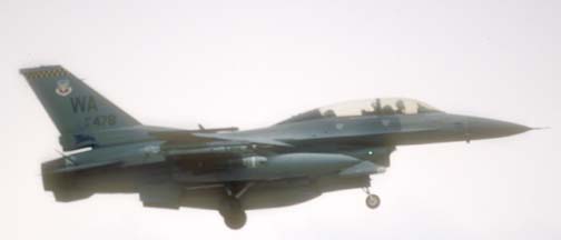 Lockheed-Martin F-16D block 52D Fighting Falcon, 91-478 of the 57 WG based at Nellis AFB