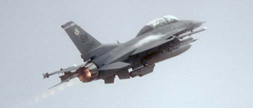 Lockheed-Martin F-16D Block 50A Fighting Falcon, 90-840 of the 55 FS of the 20 FW based at Shaw AFB