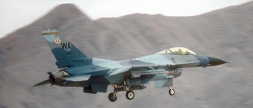Lockheed-Martin F-16C Block 32F Fighting Falcon, 87-267 of the 414 CTS of the 57 WG based at Nellis AFB