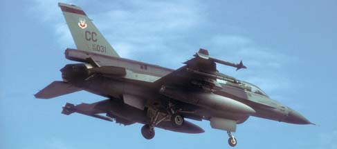 Lockheed-Martin F-16DJ Block 52 Fighting Falcon, 96-5031 of the 428 FS of the 27FW based at Canon AFB