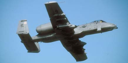 Fairchild-Republic A-10A Warthog, 80-242 of the 53 TEG based at Nellis AFB