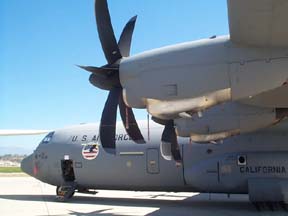 Lockheed C-130J Hercules of the California ANG
