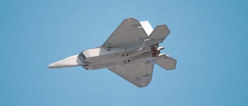 F/A-22A PRTV Raptor of the 422nd TES