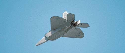 F/A-22 Raptor of the 422nd TES