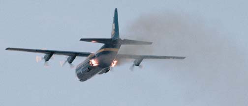 Lockheed C-130T, 164763 <em>Fat Albert</em> of the Blue Angels makes a Jet Assisted Take-Off