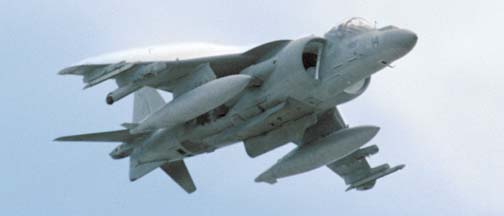 McDonnell-Douglas AV-8B Harrier #14 of VMA-214 based at Yuma MCAS, AZ
