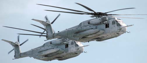 Sikorsky CH-53E Super Stallions #17 and #67 of HMH-466