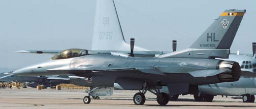 Lockheed-Martin-General Dynamics F-16C Fighting Falcon, 88-0459 of the 388FW based at Hill AFB.