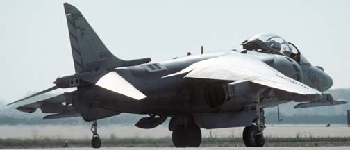 McDonnell-Douglas AV-8B Harrier, 164119 #13 of VMA-211 based at Yuma MCAS
