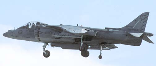 McDonnell-Douglas AV-8B Harrier, 164119 #13 of VMA-211 based at Yuma MCAS