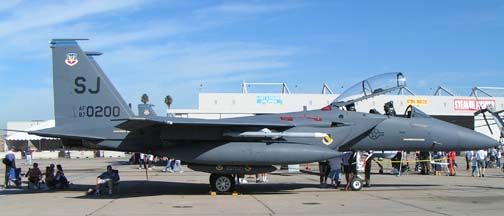 McDonnell-Douglas F-15E-44 Strike Eagle, 87-0200 of the 4th FW