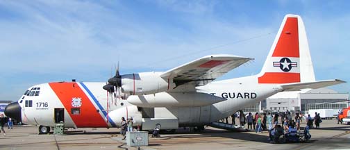 USCG Lockheed HC-130H Hercules, 1716 from Sacramento