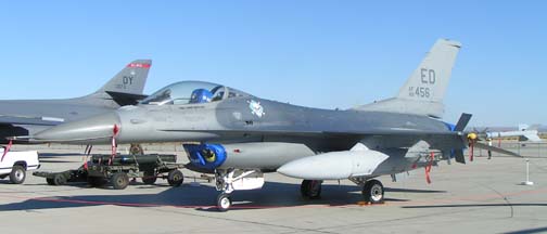 General Dynamics F-16C Block40C Fighting Falcon, 88-0456 of the 412th Test Wing