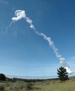Delta-II launches Gravity-B probe from Vandenberg AFB on April 20, 2004