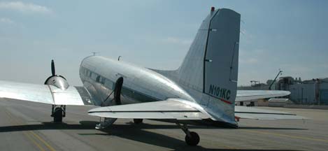 Dream Flight's DC-3, N101KC Rose
