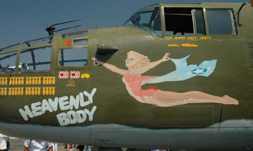 North American B-25J Mitchell, N8195H Heavenly Body