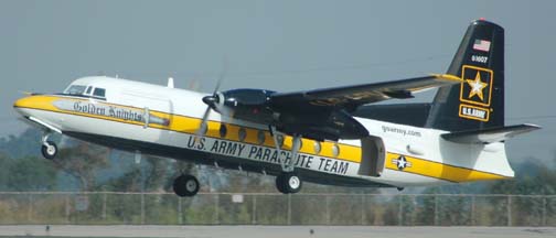 Fokker C-31A Troopship, 85-1607, U. S. Army Golden Knights