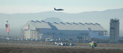 Mojave Airport, California displays