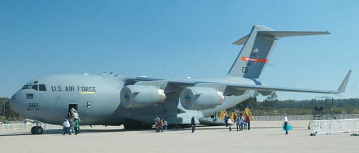 Boeing-McDonnell-Douglas C-17A Globemaster III, 03-3121 of the 412th Test Wing