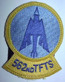 562nd Tactical Fighter Training Squadron badge