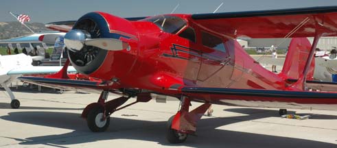 Beechcraft D17S Staggerwing, NC4417S