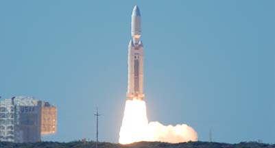 The last Lockheed-Martin Titan IVB launch, October 19, 2005