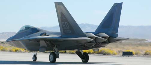 Lockheed-Martin F-22A EMD Raptor, 91-4009, 412th Test Wing