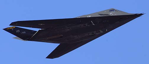 F-117A 84-1825 of the 8th Fighter Squadron