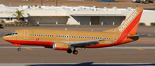 Southwest Boeing 737-3H4 N344SW, Phoenix, December 27, 2007
