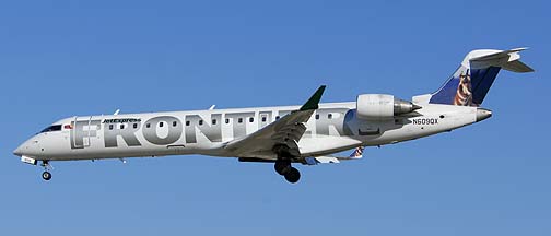 Frontier (Jet Experess) Canadair CL-600-2C10 Regional Jet CRJ-701 N609QX