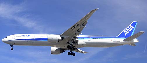All Nippon Boeing 777-381ER JA789A, Los Angeles International Airport, September 21, 2012