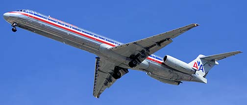 American McDonnell-Douglas MD-82, Los Angeles International Airport, September 21, 2012