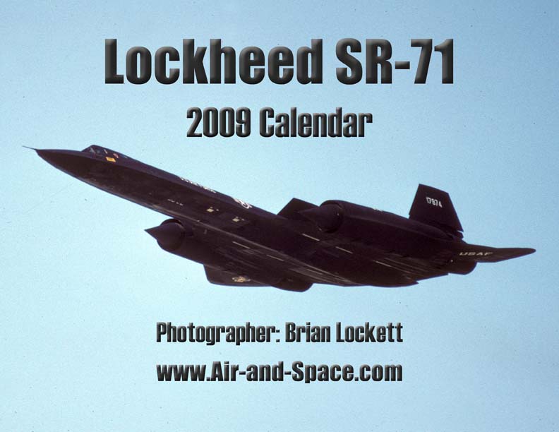Lockett Books Calendar Catalog: Lockheed SR-71