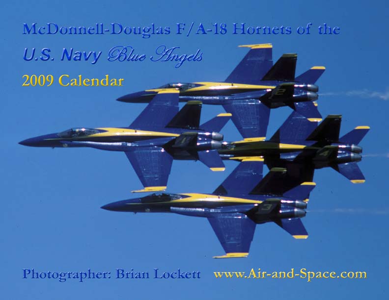 Lockett Books Calendar Catalog: McDonnell-Douglas F/A-18 Hornets of the U.S. Navy Blue Angels