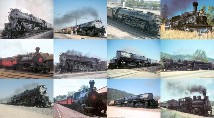Lockett Books Calendar Catalog: Steam Locomotives